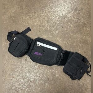 Vintage MEC Multi Pouch Waist Bag Fanny Pack 90’s Hiking Pack